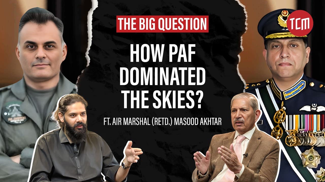 PAF Ny India Ko Kaisay Outclass Kiya? | The Big Question? ft. AM(R) Masood Akhtar | Ep 16