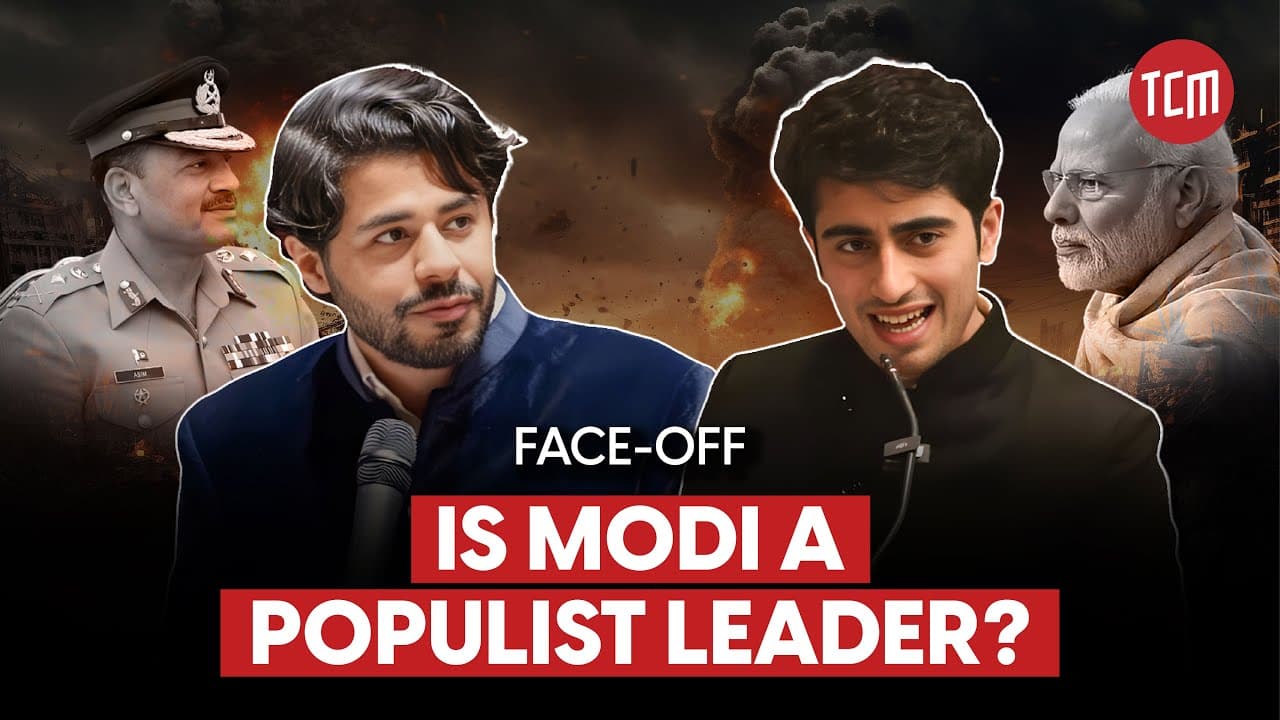 Pakistan Vs India At Oxford Union Debate | Face Off | Moosa Harraj & Viraansh Bhanushali